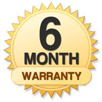 6 Months Warranty